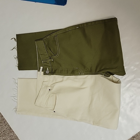 PACSUN sz 27 two tone raw hem jeans - Picture 3 of 8